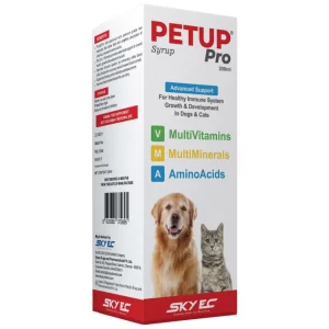 Petup Pro Syrup For Cats & Dogs Pet Health Supplements 200 ml