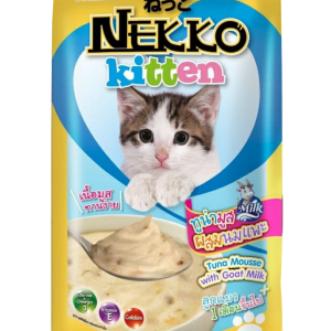 nekko kitten pouch tuna mouse with goat milk 70gm 300x300 1