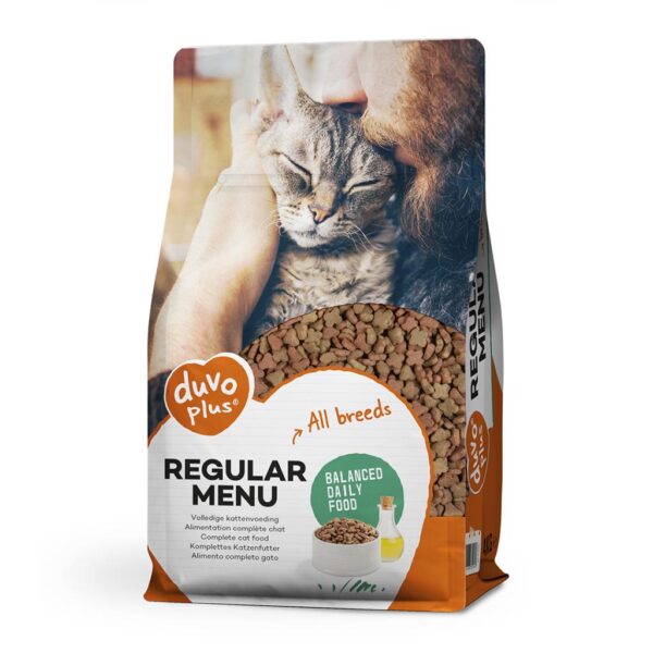 Duvo Plus Cat Food Regular Menu for All Breeds 4Kg