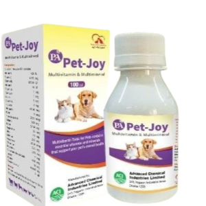 PA Pet Joy Multivitamin Suryp For Cats And Dogs 100ml