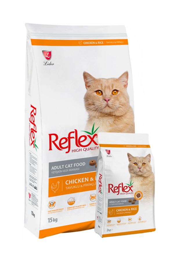 Reflex Adult Cat Food with Chicken And Rice 2kg