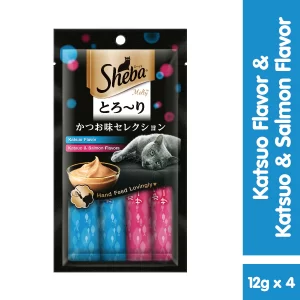 Sheba Melty Cat Treats Katsuo And Salmon