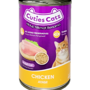 Cuties Catz Canned Food Chicken Flavour