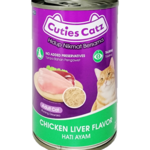 Cuties Catz Canned Food Chicken Liver Flavour