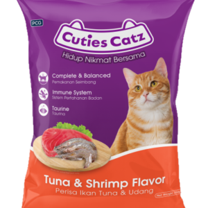 Cuties Catz Dry Cat Food Tuna And Shrimp