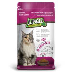 Jungle Adult Dry Cat Food Salmon 1.5kg