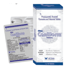 CanWorm Dewormer Tablets For Dogs