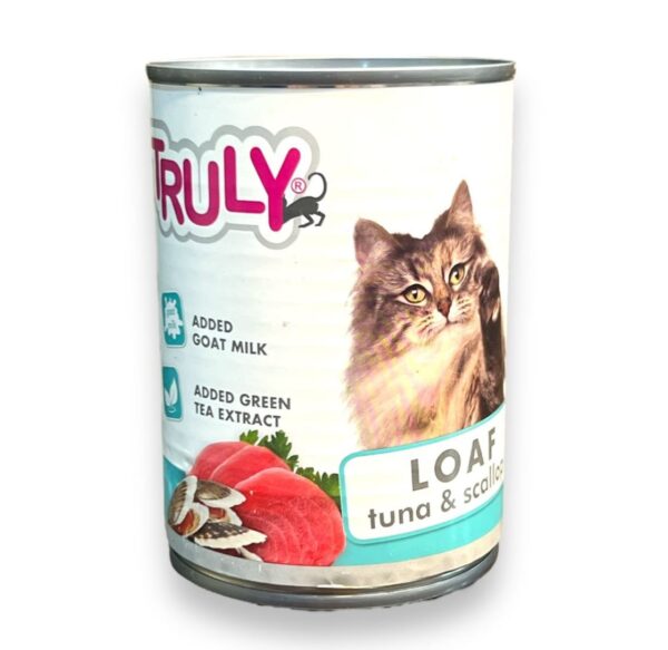 Truly Cat Food Can Tuna And Scallop