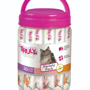 Truly Cat Treat Mixed in jars 30Pcs