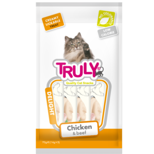 Truly Cat Treats Chicken And Beef