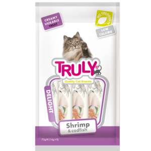 Truly Cat Treats Shrimp And Codfish