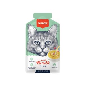 Wanpy Cat Pouch Meat Broth Tuna