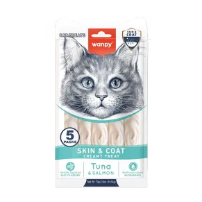 Wanpy Creamy Treat Skin & Coat Tuna & Salmon