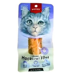 Wanpy Pure Mackerel Fillet Cat Treat