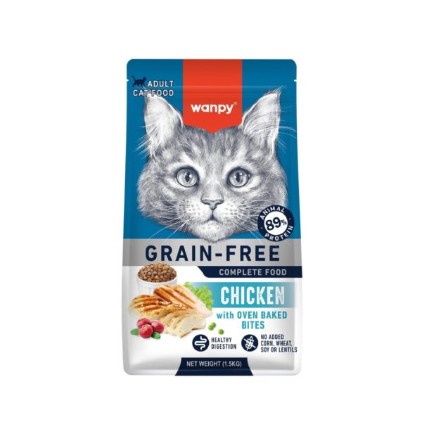 Wanpy Grain Free Cat Food Adult Chicken