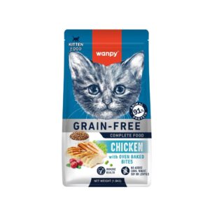 Wanpy Grain Free Cat Food Kitten Chicken