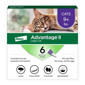 Advantage II Large Cat Vet Recommended Flea Treatment For Cat