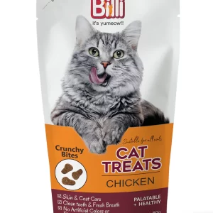 Billi Crunchy Bites Chicken Cat Treats