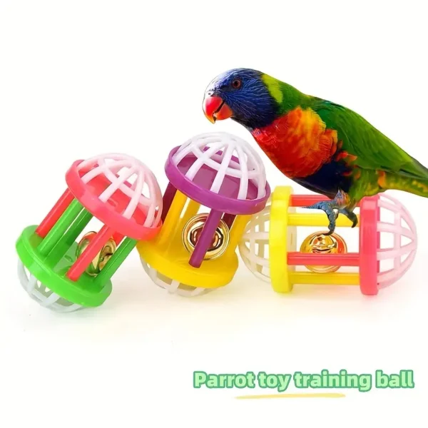 Bird Training Plastic Toy Balls