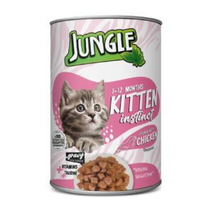 Jungle Kitten Can Chicken 400gm