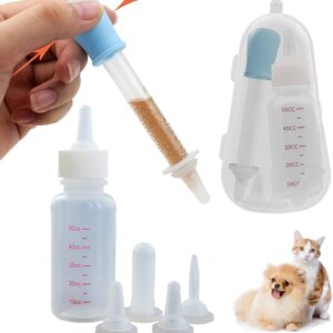 Kitten Milk Feeder Bottle With Nipple