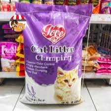 Love Cat Bentonite Cat Litter Lavender