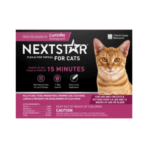 NEXTSTAR Flea And Tick Topical Prevention for Cats