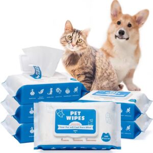 Pet Deodorizing Cleaning Wet Wipes