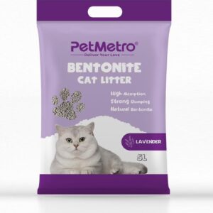 Pet Metro Bentonite Cat Litter Lavender