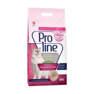 Proline Bentonite Cat Litter Baby Powder