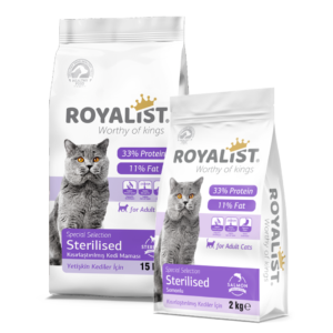 Royalist Adult Dry Cat Food Special Selection Sterilised Salmon Flavour