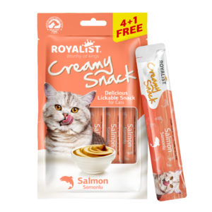 Royalist Cat Treats Creamy Snack Salmon