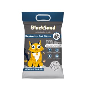 Black Sand Carbon Bentonite Cat Litter