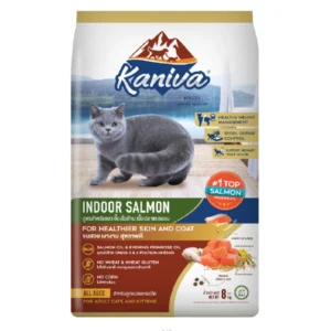 Kaniva Cat Food Indoor Salmom For Adult And Kitten