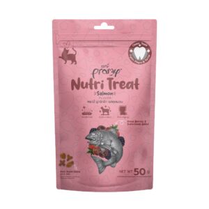 Parmy Nutri Dry Cat treat Salmon Flavor 50gm