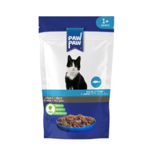 Paw Paw Adult Cat Pouch Salmon In Jelly 85g