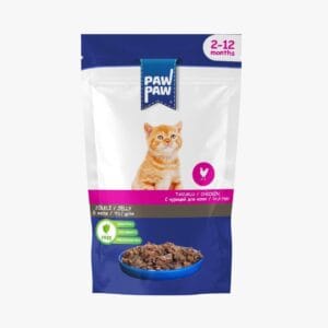 Paw Paw Kitten Pouch Chicken In Jelly 85g