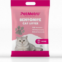 Pet Metro Bentonite Cat Litter Rose 25L