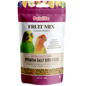 Petslife Fruit Mix-Pellets Small Bird Food 150g