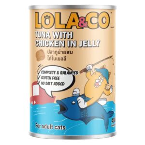 Pramy Lola&Co Cat Can Food Tuna With Chicken In Jelly 400gm