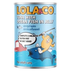 Pramy Lola&Co Cat Can Food Tuna With Ocean Fish In Jelly 400gm