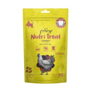 Pramy Nutri Dry Cat treat Chicken Flavor 50gm