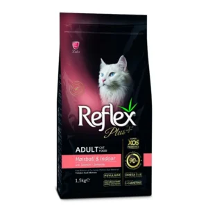 Reflex Plus Anti Hairball Cat Food with Salmon 15kg