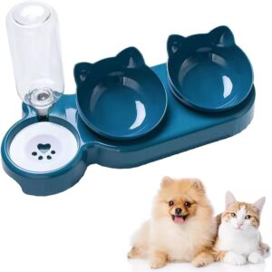 Cat Bowl Set Durable Feeding Bowls for Feeding Cats And Dogs